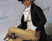 雅克-路易大卫 - Portrait of Pierre Seriziat